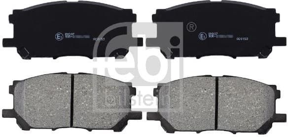 Brake Pad Set, disc brake 170294