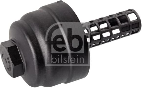 Cap, oil filter housing febi Plus 174254