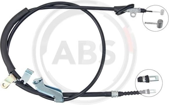 Cable Pull, parking brake K14114