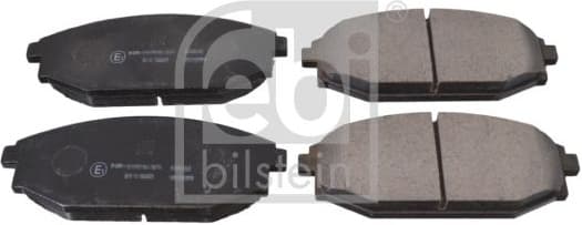 Brake Pad Set, disc brake 170266