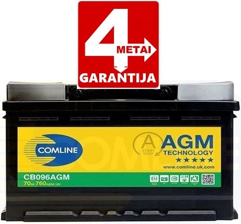 Akumuliatorius COMLINE - image 3