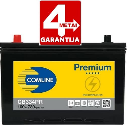 Akumuliatorius COMLINE PREMIUM 100Ah 730A - CB334PR - image 2