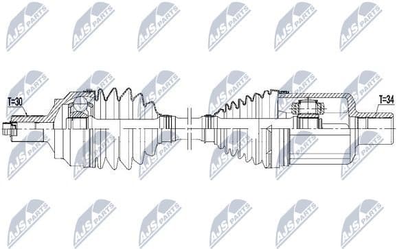 Drive Shaft NPW-ME-096 - image 4