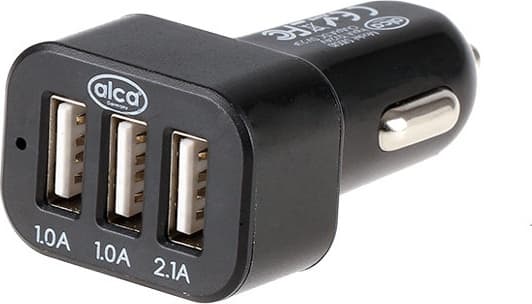 USB adapteris ALCA 3xUSB 12/24V 2.1A - ALC510510 (ALCA) - Autoera