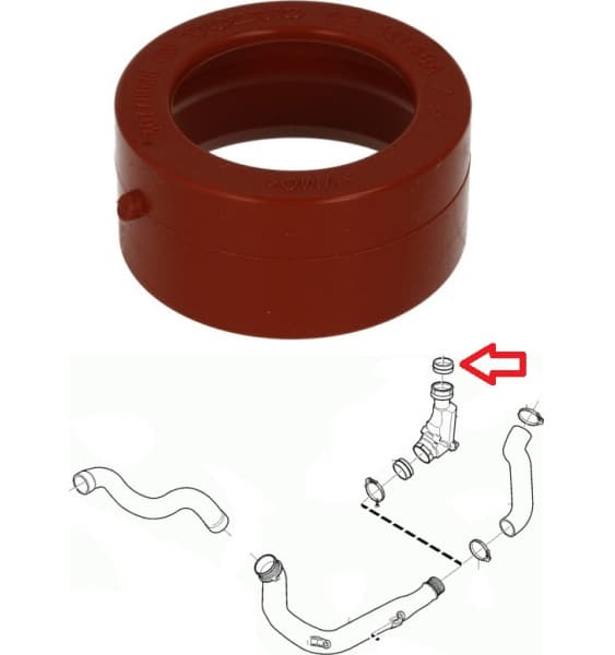 Gasket turbocharger 30778628