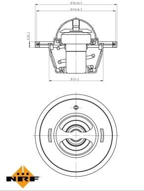 Thermostat, coolant EASY FIT 725183 - image 5