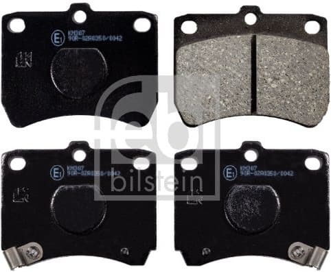 Brake Pad Set, disc brake 170270