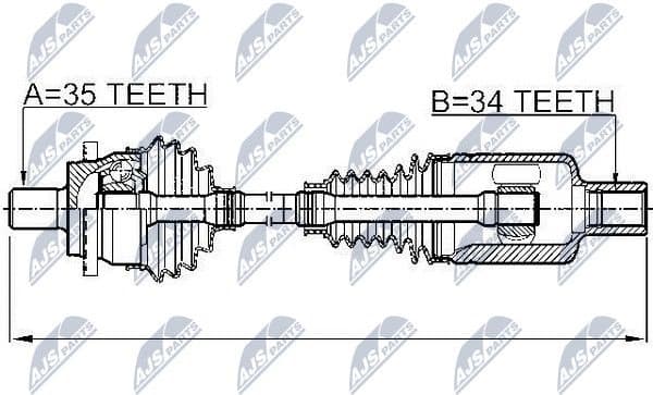 Drive Shaft NPW-ME-026 - image 4