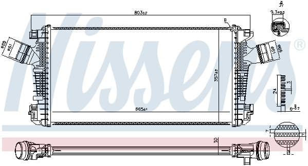 Charge Air Cooler ** FIRST FIT ** 961543 - image 5