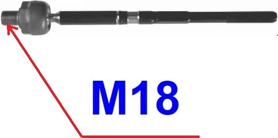 Tie rod inner (rack end) 25084 01