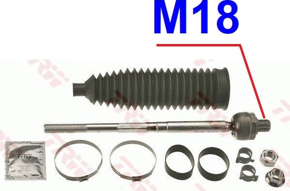 Tie rod inner (rack end) JAR957 - image 2