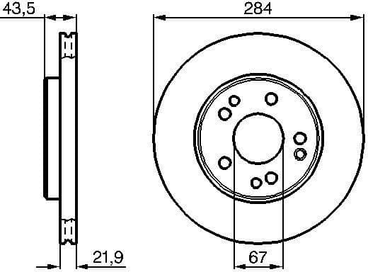 Brake Disc 0986478186 - image 6