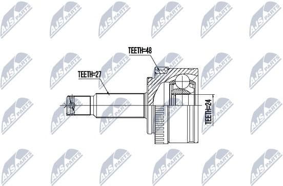 Joint Kit, drive shaft NPZ-HY-552 - image 2