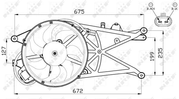 Fan, engine cooling 47489 - image 3