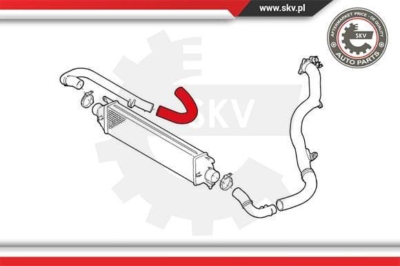 Charge Air Hose 24SKV957 - image 4
