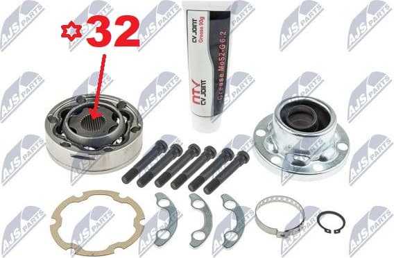 Propeller shaft joint NPW-BM-002