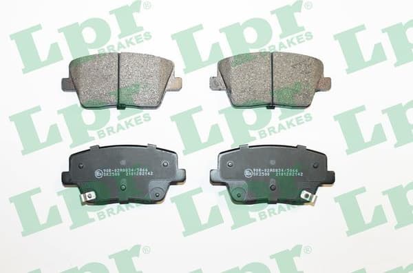 Brake Pad Set, disc brake 05P2142