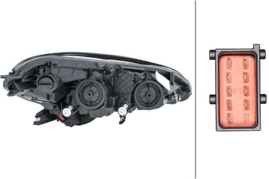 Headlight 1EF011830011 - image 2