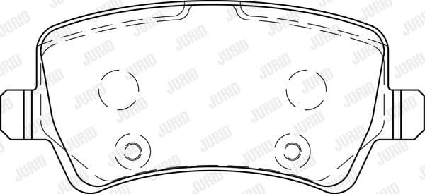 Brake Pad Set, disc brake 573748J
