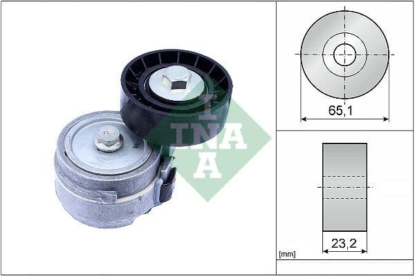 Belt Tensioner, V-ribbed belt 534 0706 10