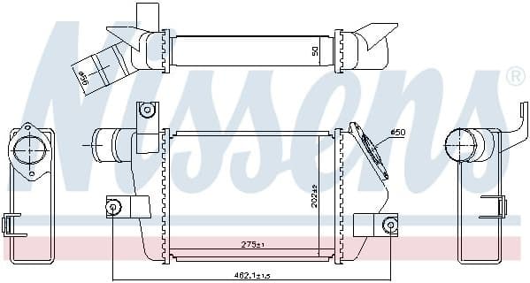 Charge Air Cooler ** FIRST FIT ** 96373 - image 5