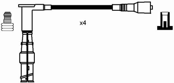 Ignition Cable Kit RC-MB203 - image 2