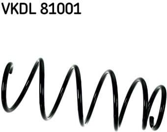 Suspension Spring VKDL 81001