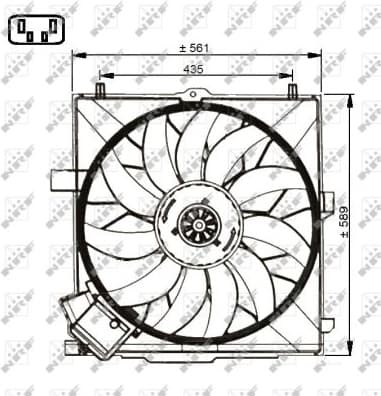 Fan, engine cooling 47732 - image 3