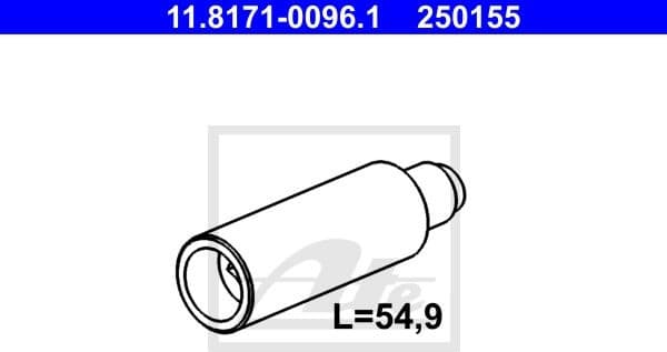 Brake caliper guide repkit 11.8171-0096.1