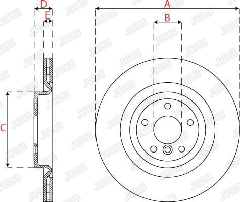 Brake Disc COAT+ 563323JC - image 2