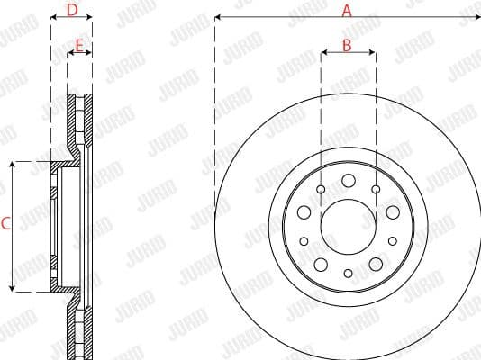 Brake Disc COAT+ 563274JC - image 2