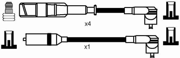 Ignition Cable Kit RC-AD215 - image 2