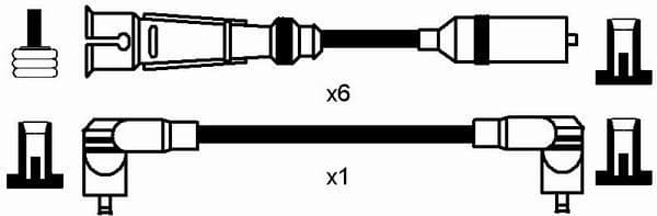 Ignition Cable Kit RC-VW209 - image 2