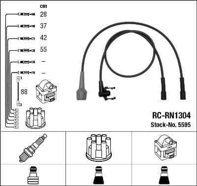 Ignition Cable Kit RC-RN1304