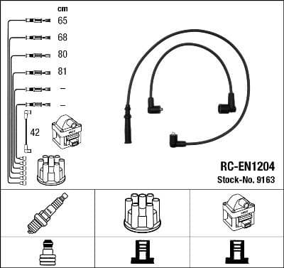 Ignition Cable Kit RC-EN1204
