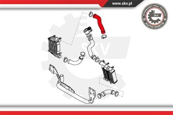 Charge Air Hose 24SKV107 - image 3
