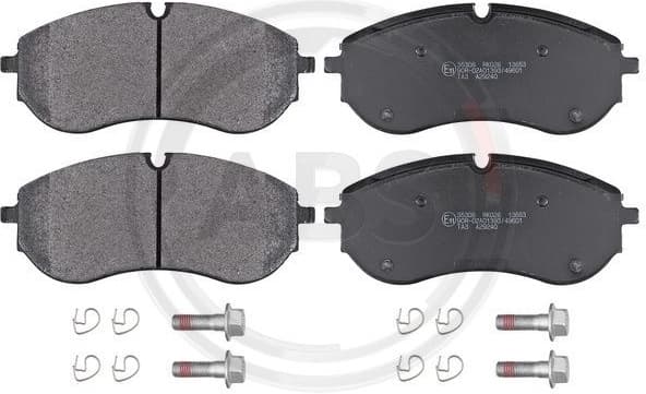 Brake Pad Set, disc brake 35308