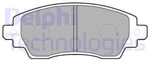 Brake Pad Set, disc brake LP1560