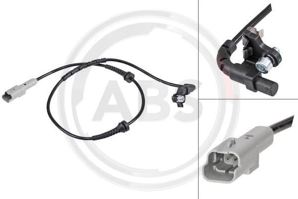 Sensor, wheel speed 31868