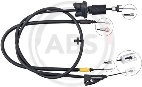 Cable Pull, parking brake K18041