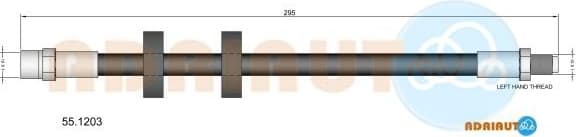 Brake Hose 55.1203