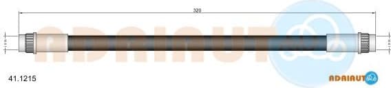 Brake Hose 41.1215