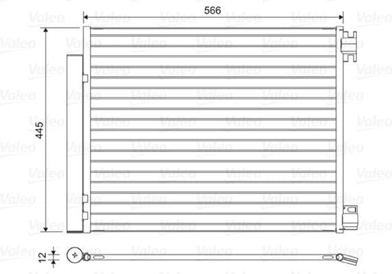Condenser, air conditioning 822569