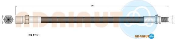Brake Hose 33.1230