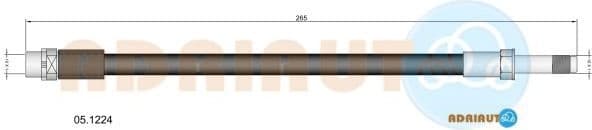 Brake hose rear 05.1224