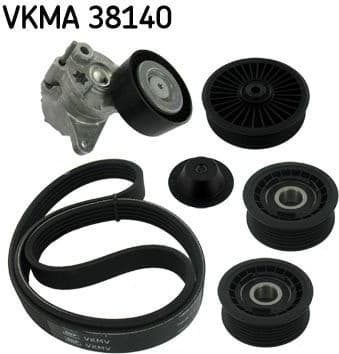 V-ribbed Belt Set VKMA 38140