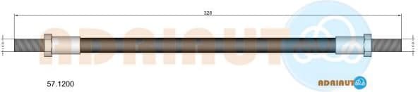 Brake Hose 57.1200