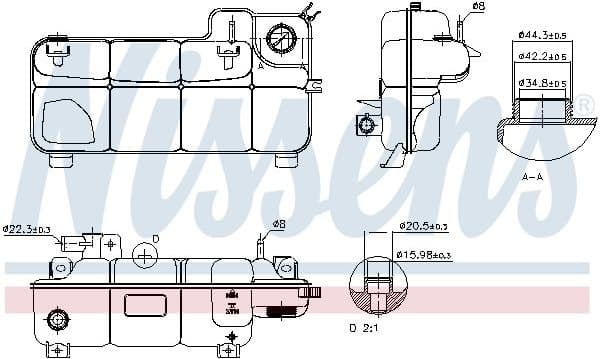 Expansion Tank, coolant ** FIRST FIT ** 996077 - image 6