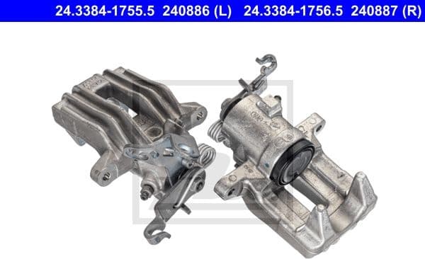 Brake Caliper 24.3384-1756.5