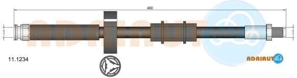 Brake Hose 11.1234